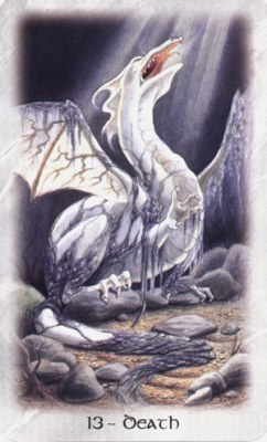 Celtic Dragon Tarot. Аркан XIII Смерть.