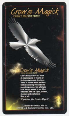 Crow's Magick Tarot. Обложка/упаковка.