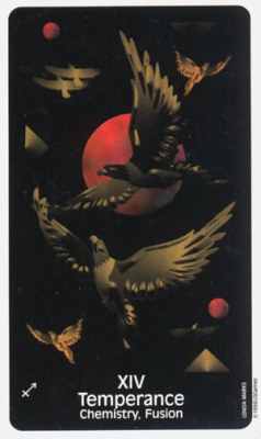Crow's Magick Tarot. Аркан XIV Умеренность.