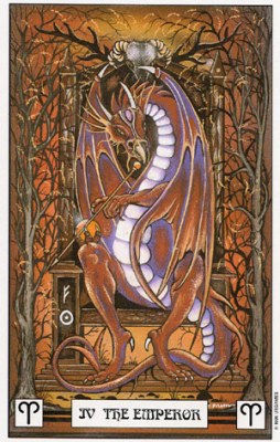 Dragon Tarot. Аркан IV Хозяин.