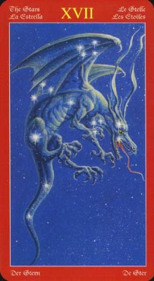 Dragons Tarot. Аркан XVII Звёзды.