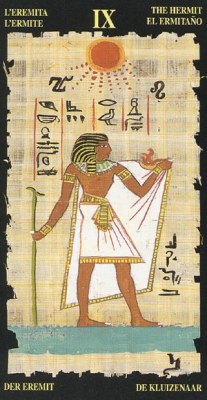 Egyptian Tarots. Аркан IX Отшельник.