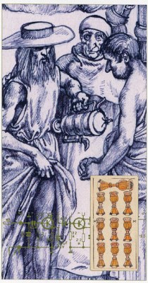 Tarot of the III Millennium. Аркан Десятка Кубков.