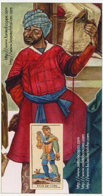 Tarot of the III Millennium. Аркан Валет Кубков.