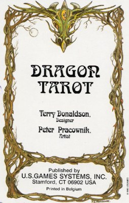 Dragon Tarot. Обложка/упаковка.