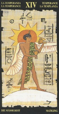 Egyptian Tarots.  XIV .