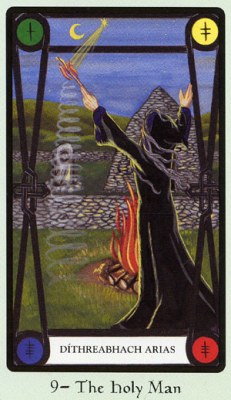 Faery Wicca Tarot.  IX .