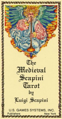 The Medieval Scapini Tarot. Обложка/упаковка.