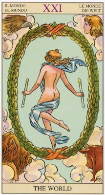TAROT of the NEW VISION.  XXI .